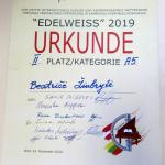 Diplomas Edelweiss Beatričei Žiubrytei